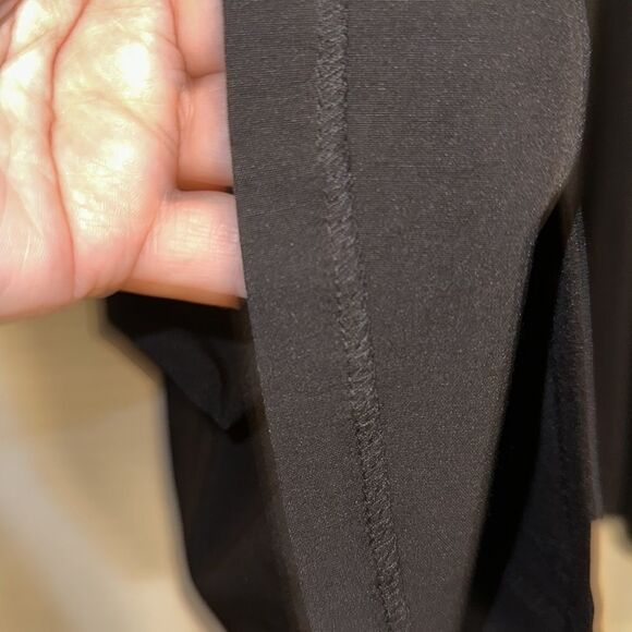 blue illusion XL Pull On Black Stretch Midi A Line Full Skirt - Picture 5 of 12